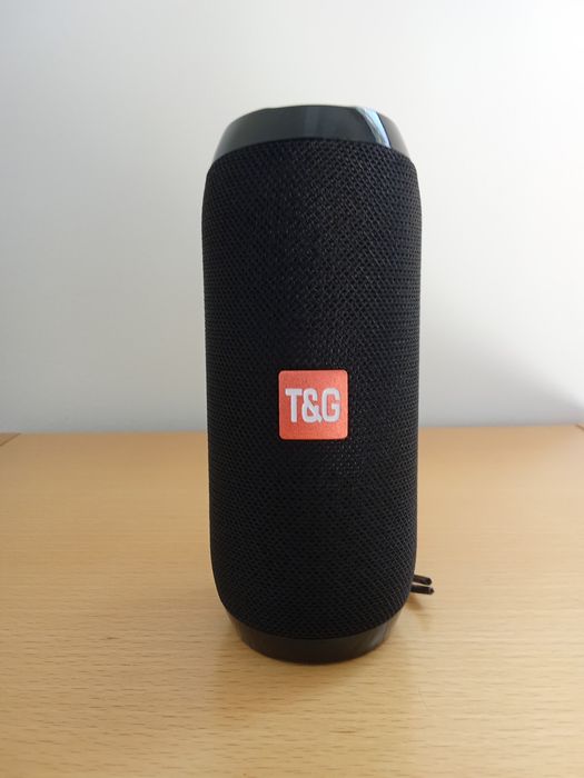 Coluna Portátil Bluetooth T&G 117 - Preto