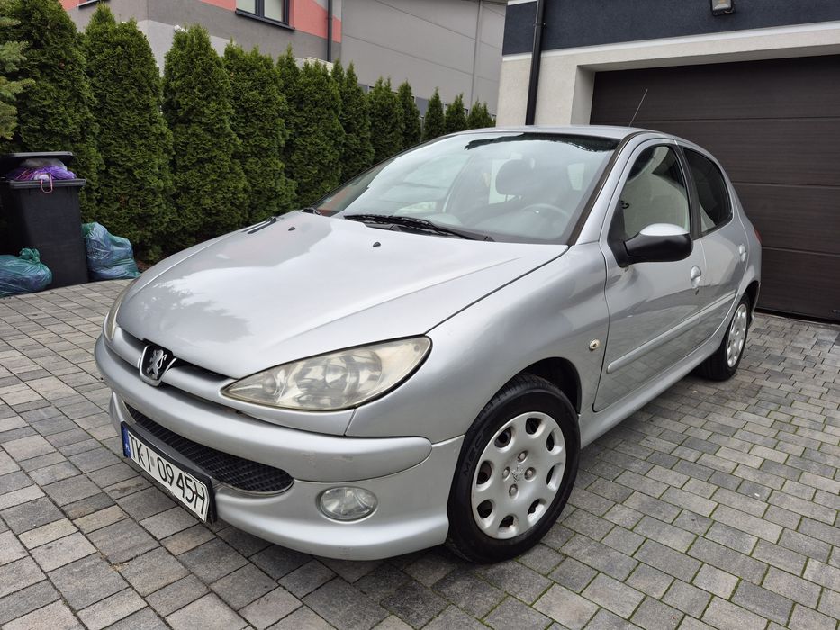 Peugeot 206 1.4 8v 75KM Benzyna Klima Abs El.Szyby 4xPP Wersja Xbox360