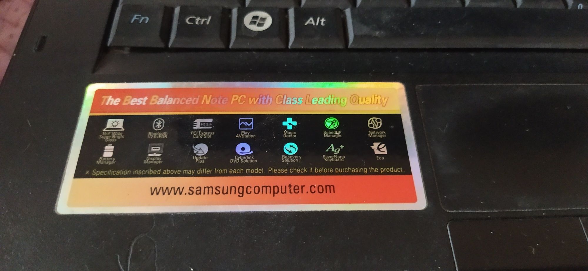 Ноутбук Samsung p-500