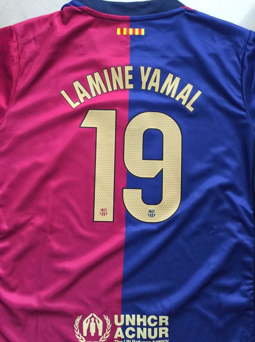 NOWOŚĆ!_Barcelona_Komplet_24/25_Home_#19_Lamine_Yamal_R.24