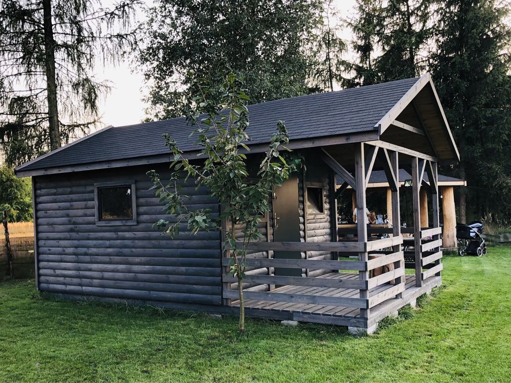 DOMEK Letniskowy AREK 6x4m domek dom letniskowe DREWNOTRIK.PL