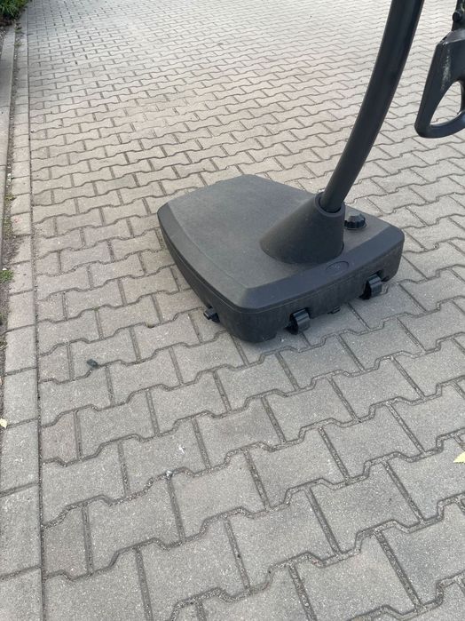 Parasol ogrodowy Peoria 300x300 OBI z podstawą Wrocław Krzyki