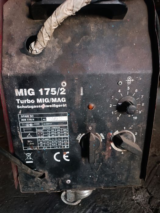 Migomat MIG 175 nie Bester ozas półautomaty spawalnicze soawarka