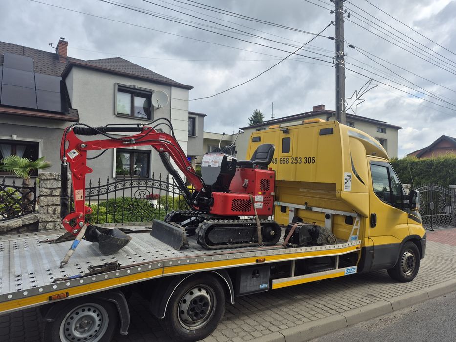 wypożyczalnia  mini koparek