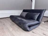 Sofa, kanapa, futon, rozkładana dwuosobowa WELUR