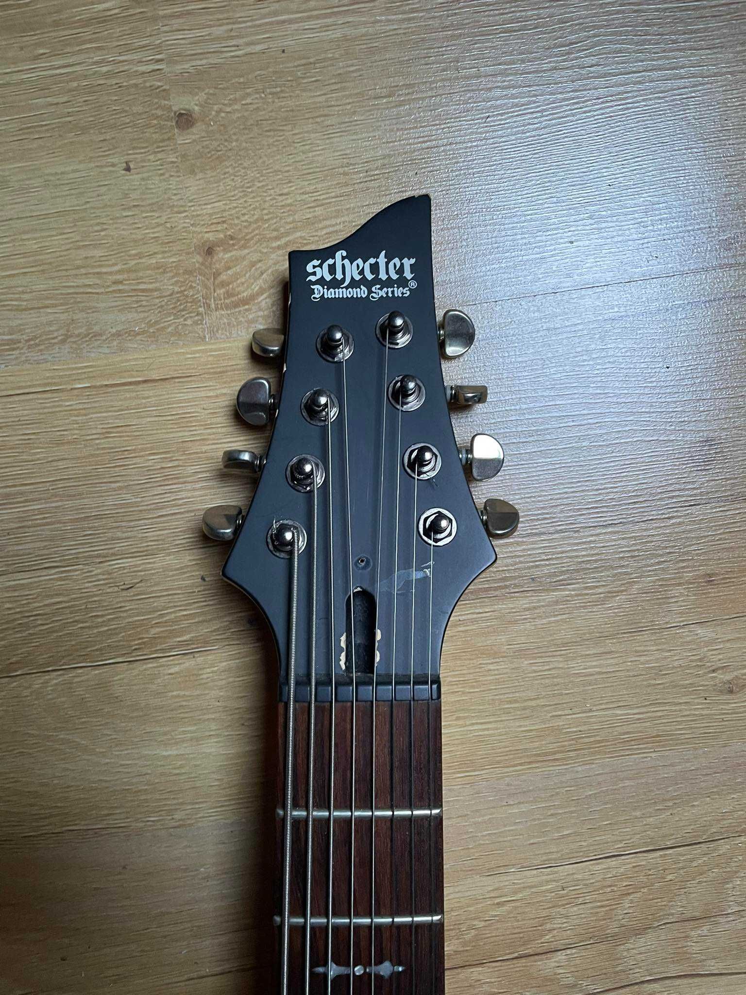 Shecter Omen 8 Diamond Series modded (Strandberg OEM pickups)