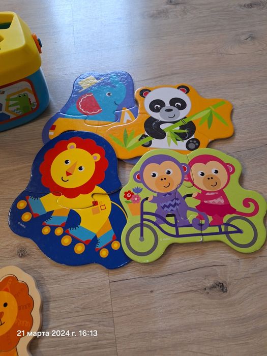 Сортер Fisher Prais  і пазли Fisher