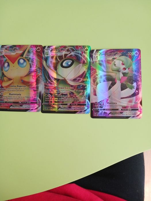 10 Cartas pokemon gigamax holograficas