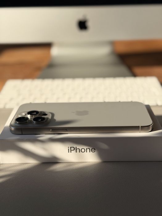iPhone 15 Pro Max 512GB – Stan Idealny • Natural Titanium