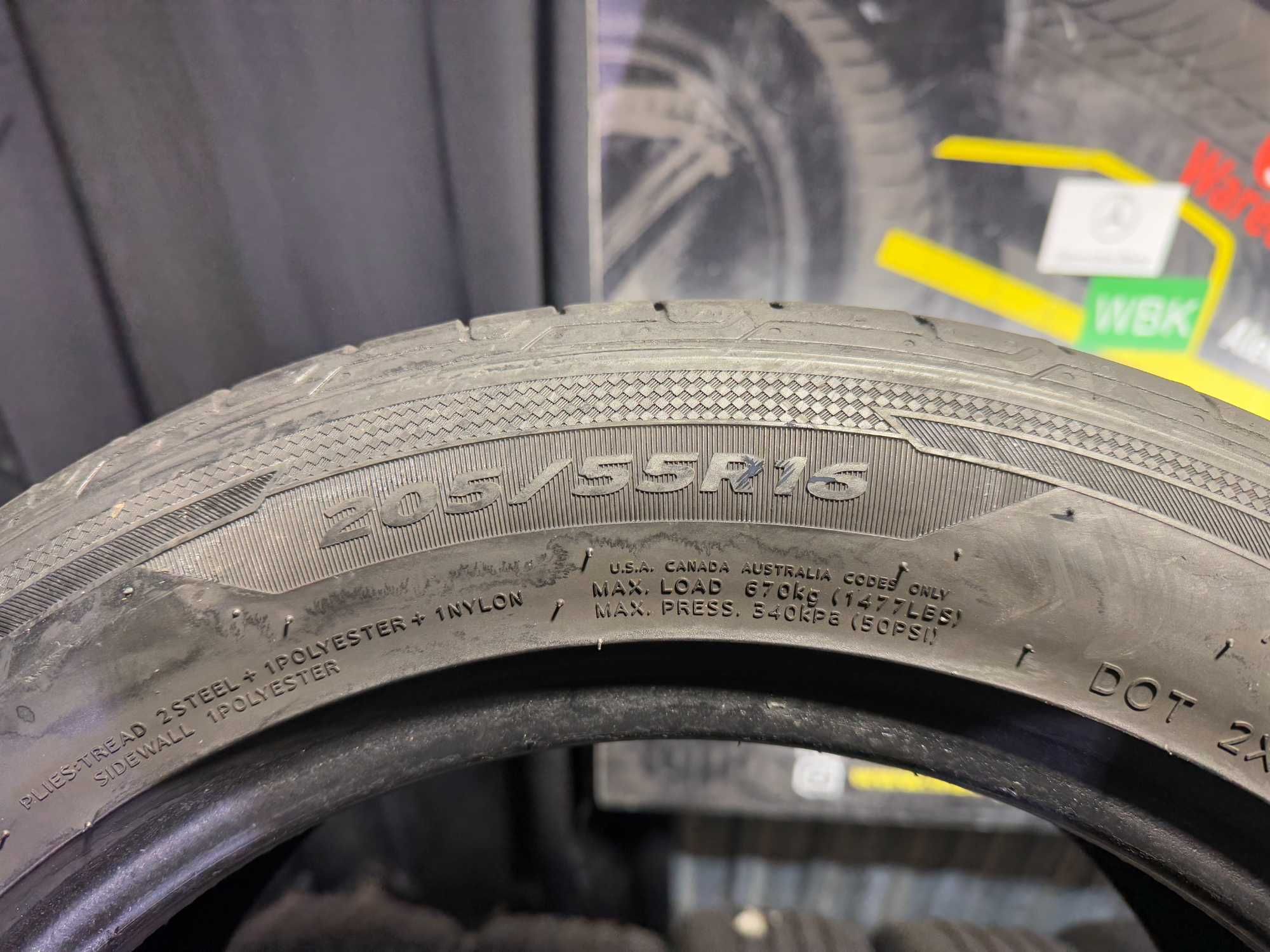 Opony Letnie 205/55/16 HANKOOK VENTUS #884