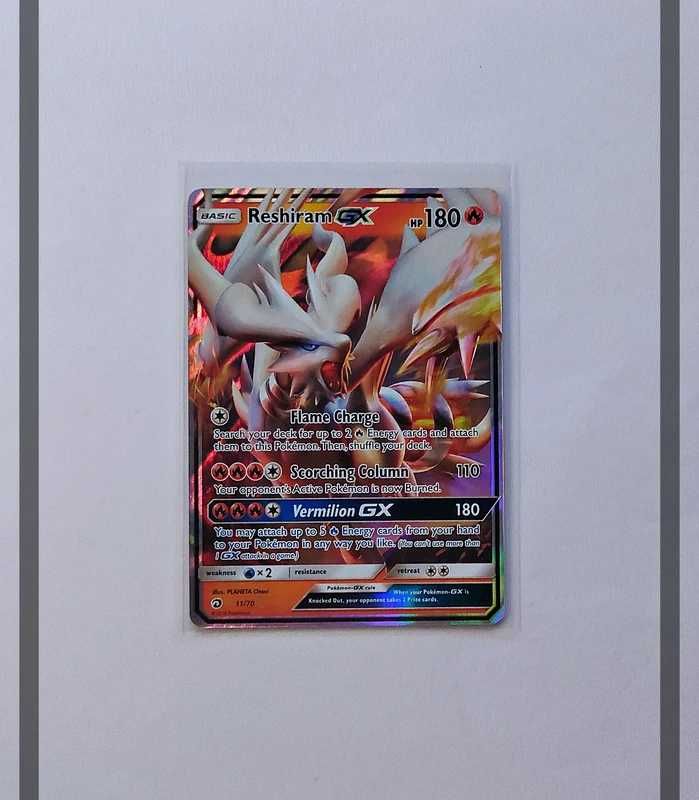 Reshiram Gx 11/70 DRM Pokemon ENG-NM