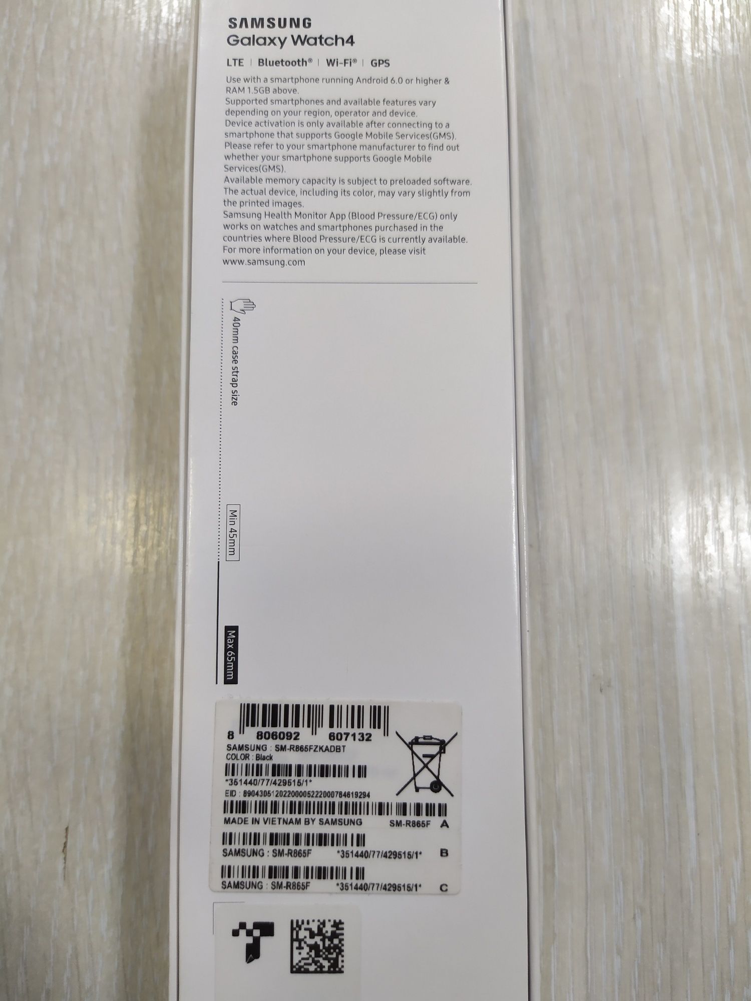 Смарт часы Samsung Galaxy Watch 4 LTE 40 mm