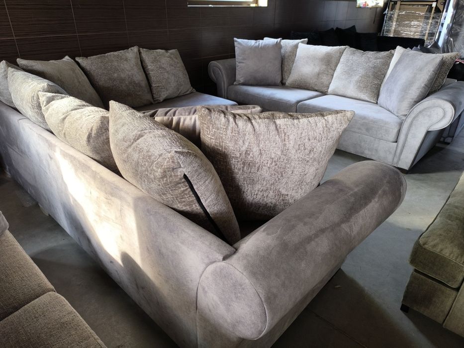 Narożnik i sofa bez funkcji spania