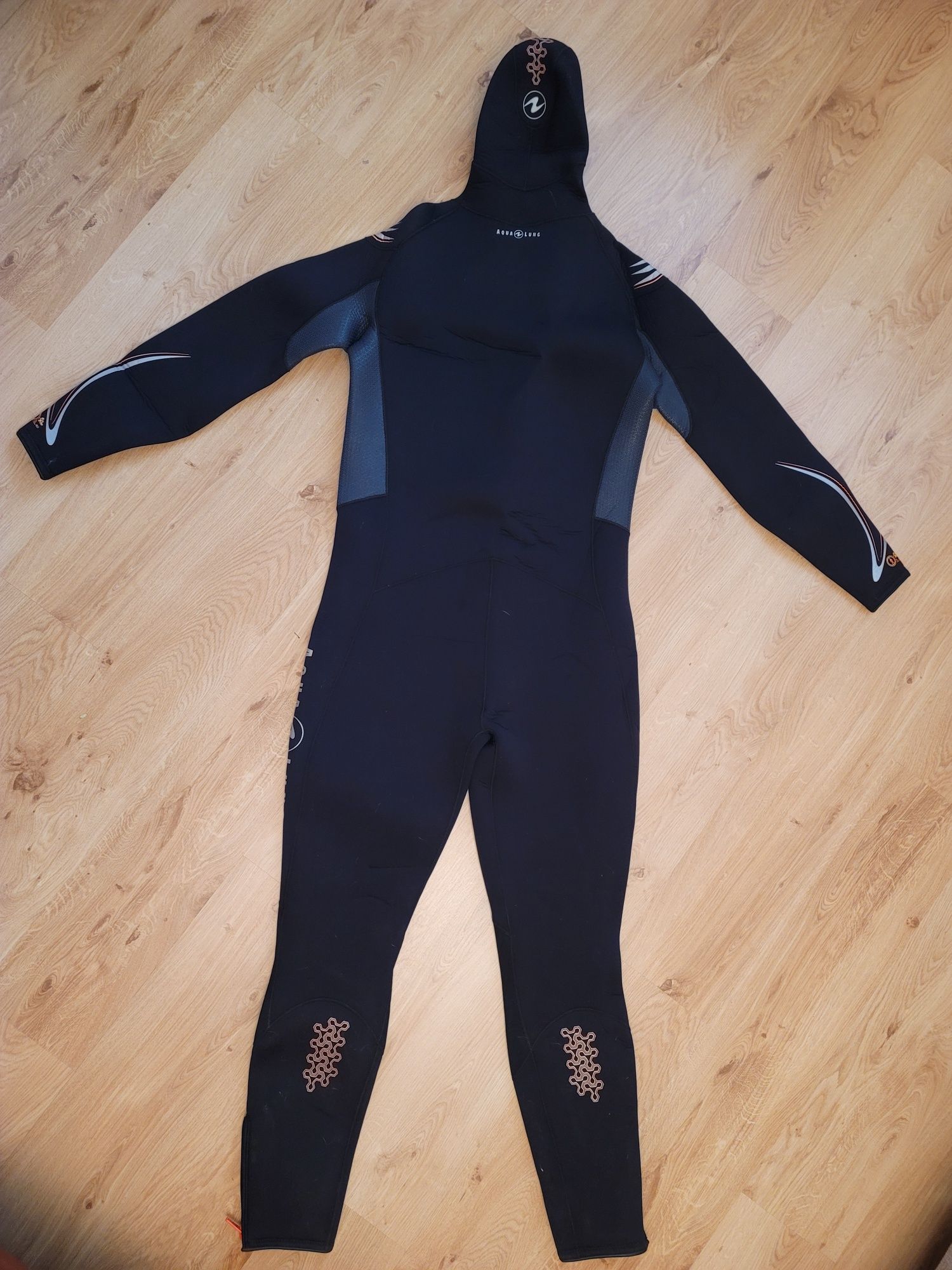 Гідрокостюм Aqua lung 6мм з капюшоном size 3XL дайвінг