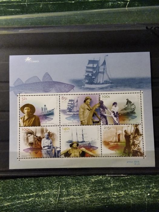 2000 Bloco Pesca Do Bacalhau MNH **