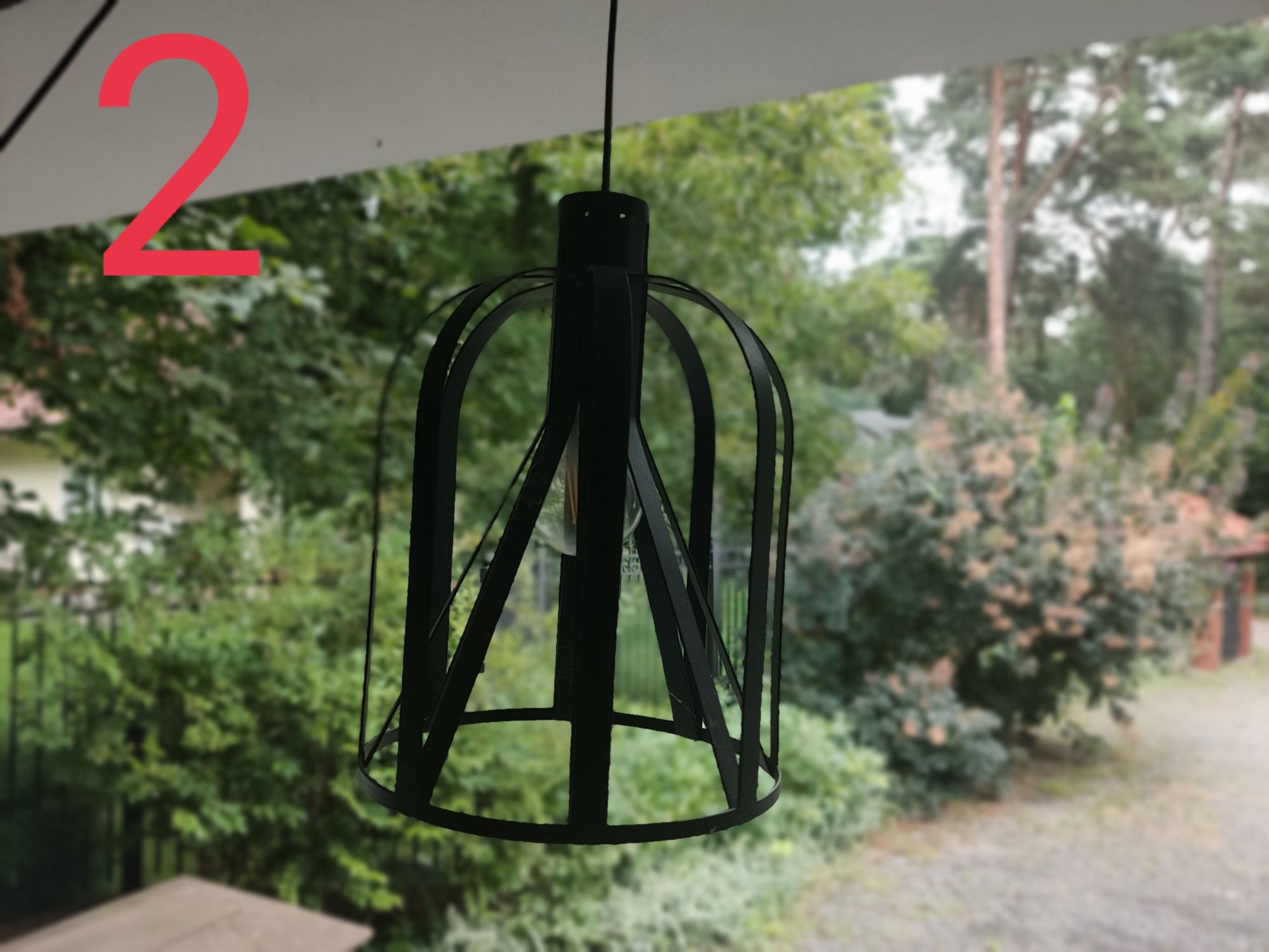 Lampy dekoracyjne 2 rodzaje.