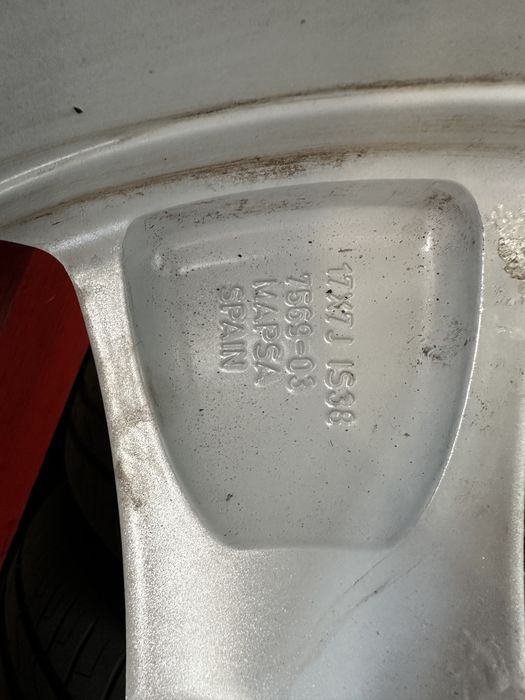 Alufelga 5x105 17 Opel Mokka 7j ET 38 felga srebrna