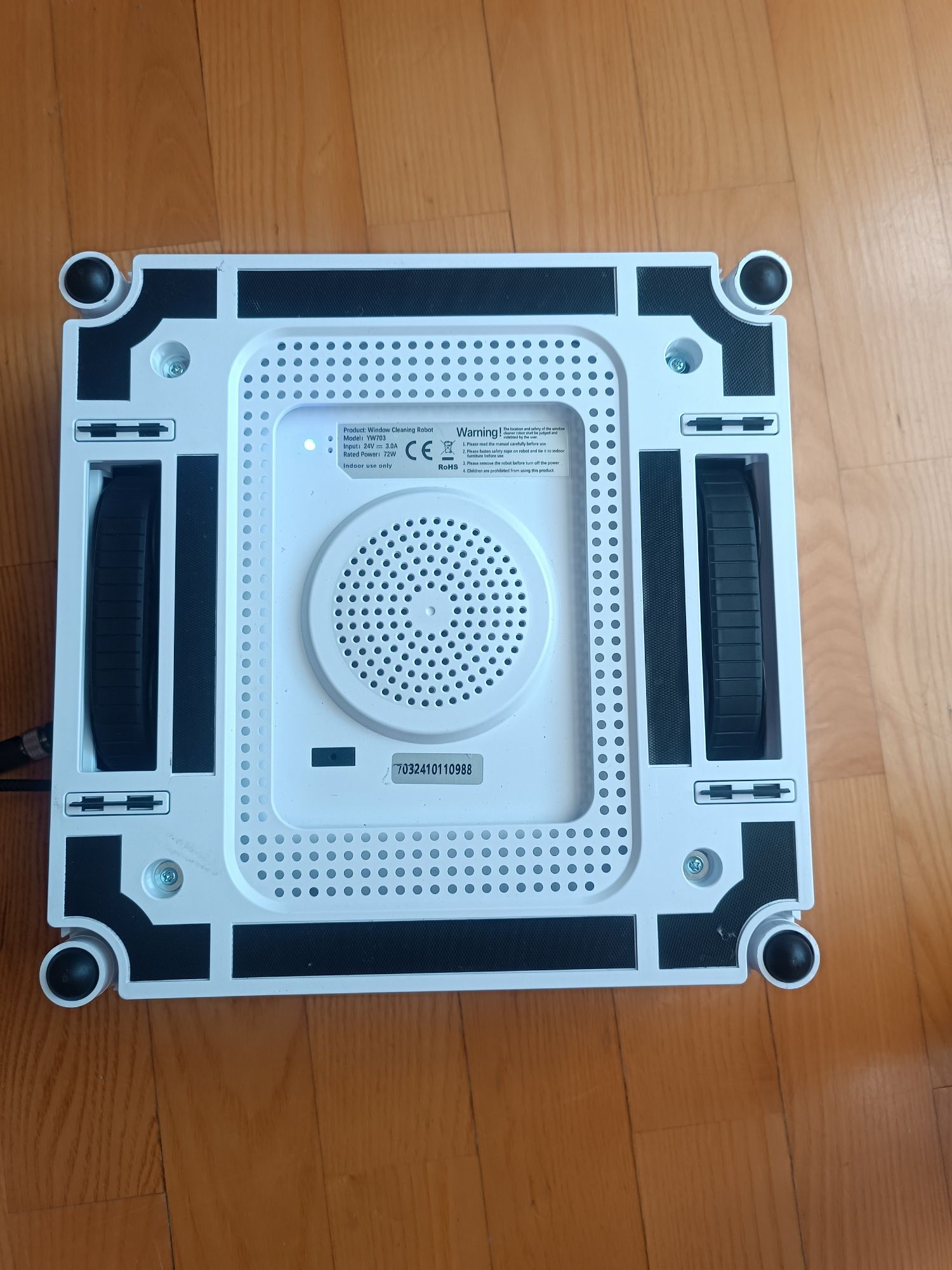 Robot do mycia okien z podwójnym spryskiem YW703 110ml do okien wysoki