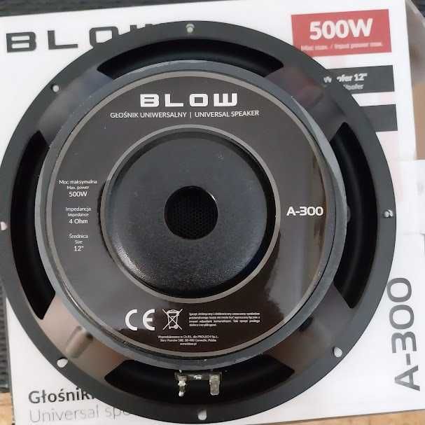 Altifalante de 12" para baixo, novo (não usado) de 500W.