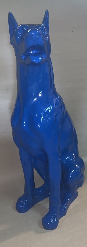 Pies Doberman Figura Różne kolory 90cm