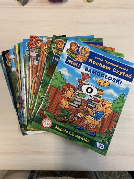 Cieszyńska Kocham czytać Seria logopedyczna