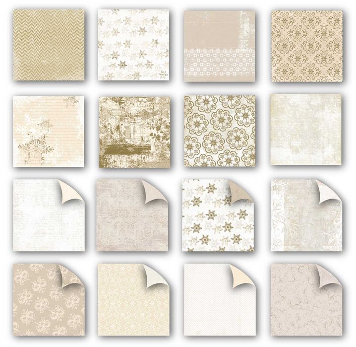 Blocos de papel para Scrapbooking - First Edition