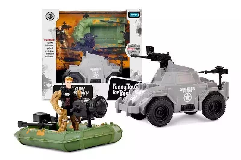 Zestaw wojskowy Toys For Boys. Artyk. Nowy Produkt