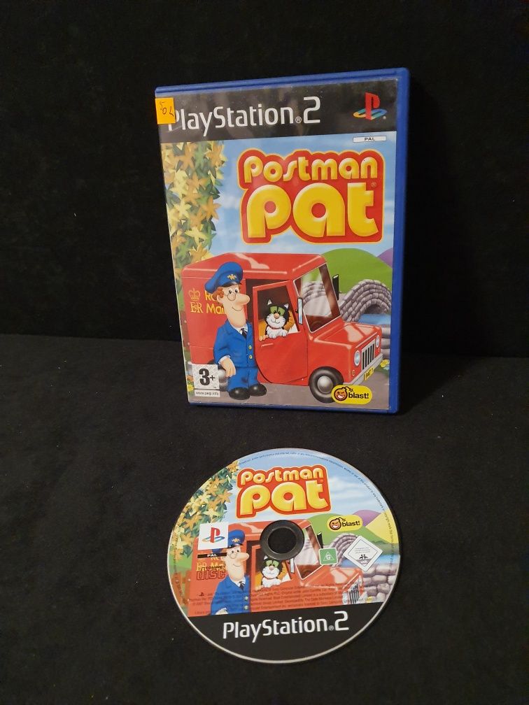 Gra gry ps2 playstation 2 Postman Pat unikat kolekcjonerski