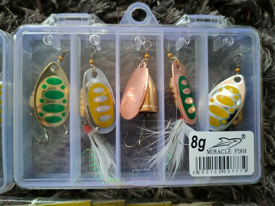 30 blaszek na każdą rybę drapieżną