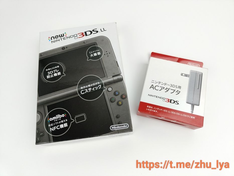 ‼️ New Nintendo 3DS LL/XL Metallic Black. Стан нової. Повний комплект.