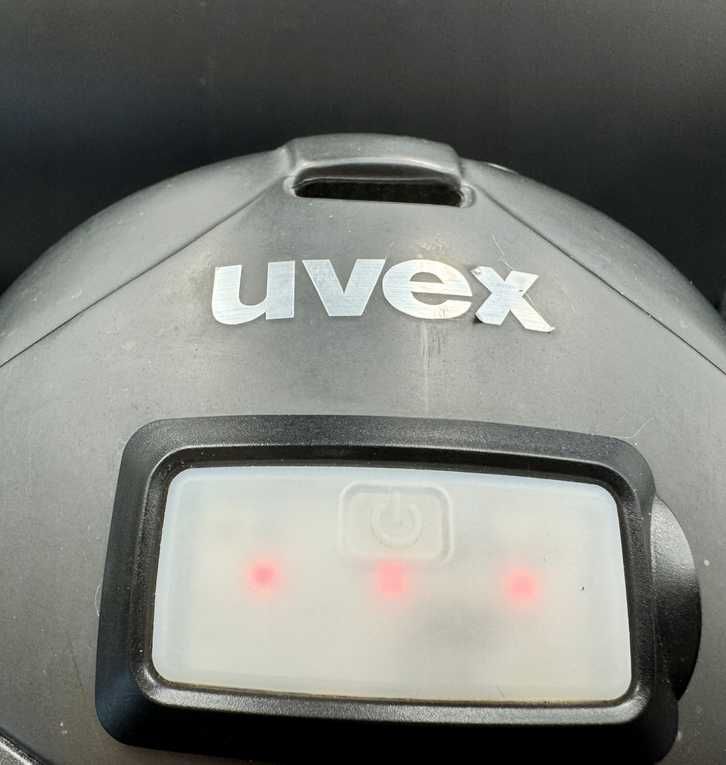 Używany kask jeździecki UVEX EXXENTIAL LED 55-57cm jazdy konnej toczek
