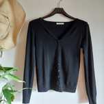 Czarny kardigan rozmiar S marki N&T fashion