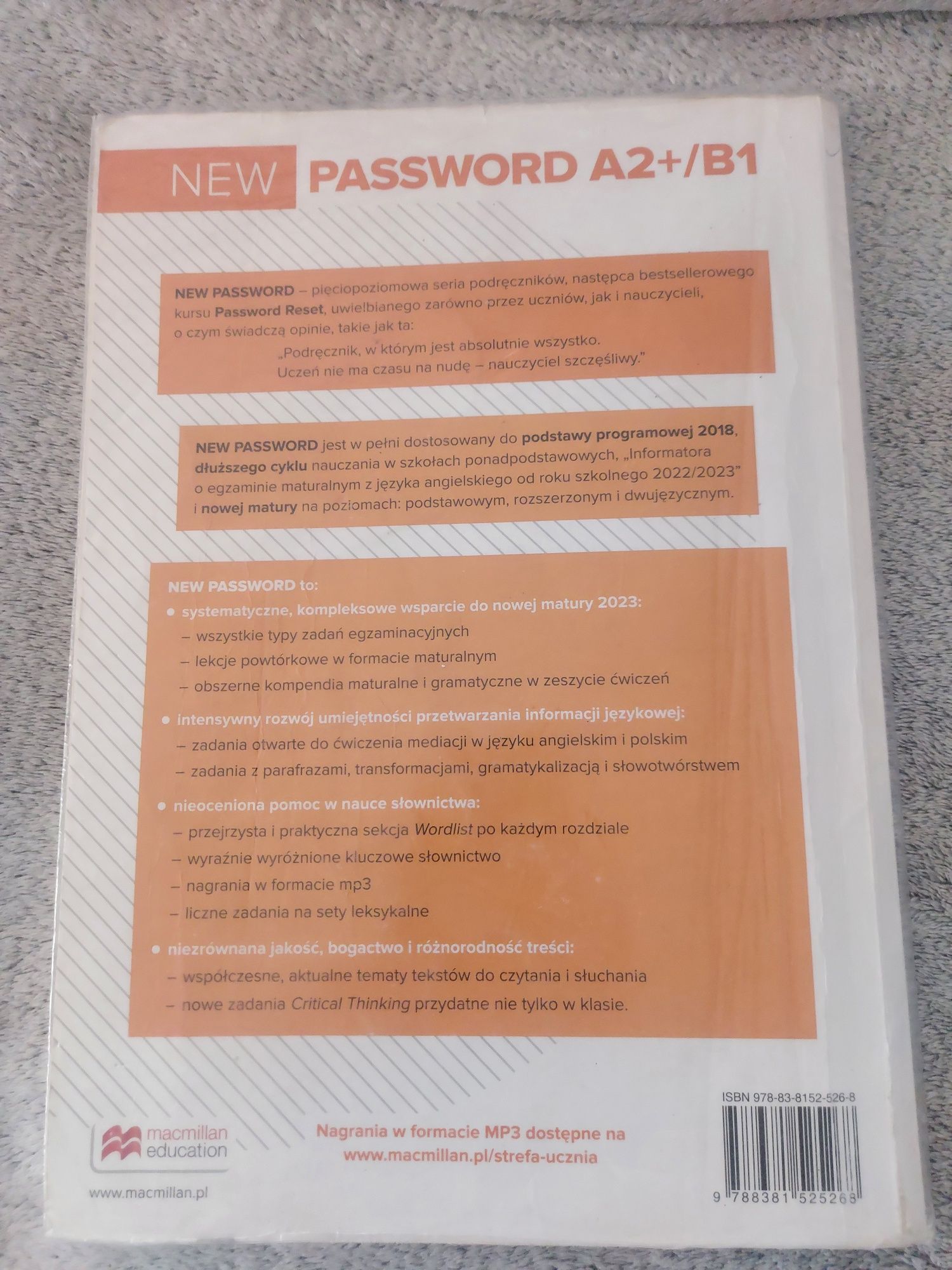 Podręcznik New Password A2+/B1