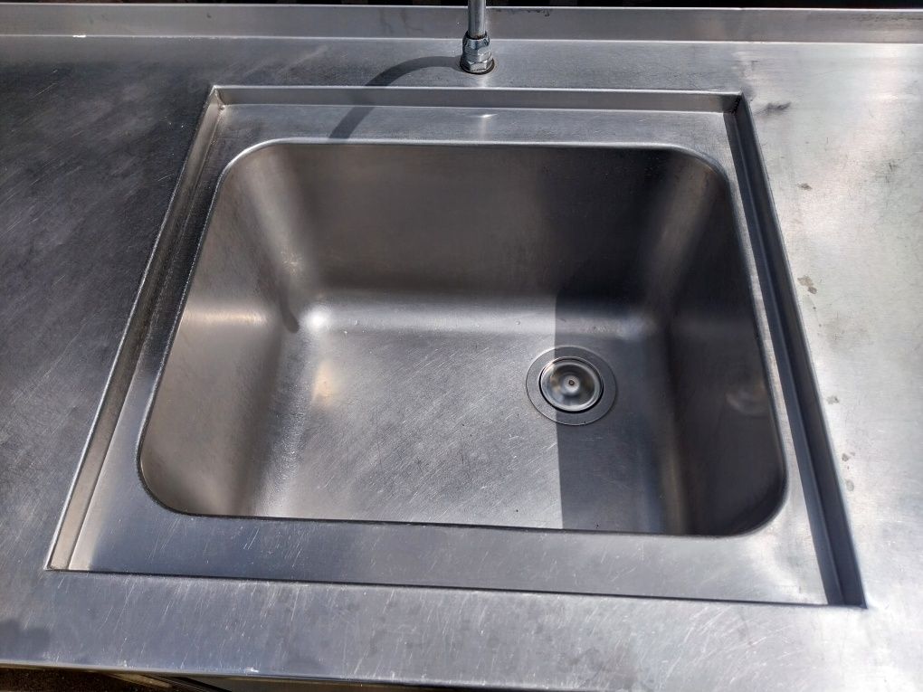 Mesa / Bancada inox sopaco