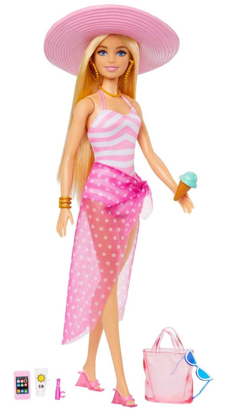Mattel Barbie na plaży HPL73