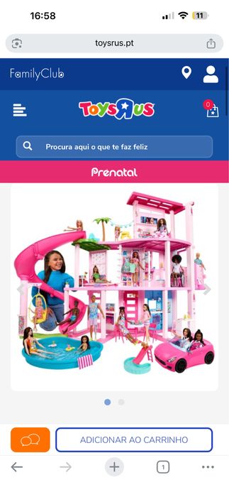 Casa da barbie como nova