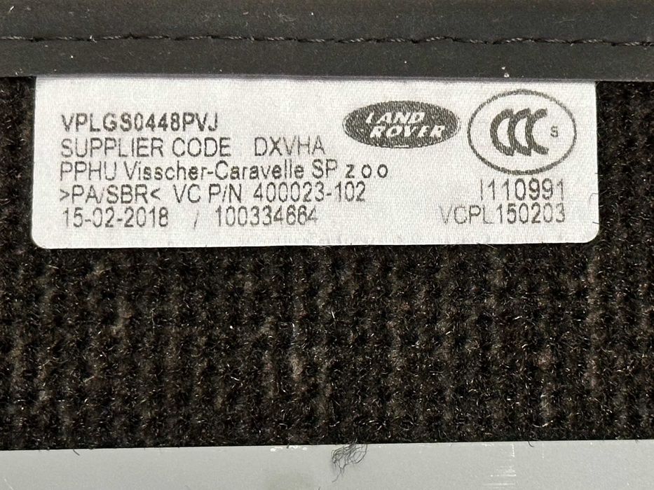 Нові оригінальні коврики Range Rover , VELAR, Evoque, Discovery 5