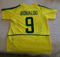 Camisola Ronaldo Brasil 2002 tamanho L