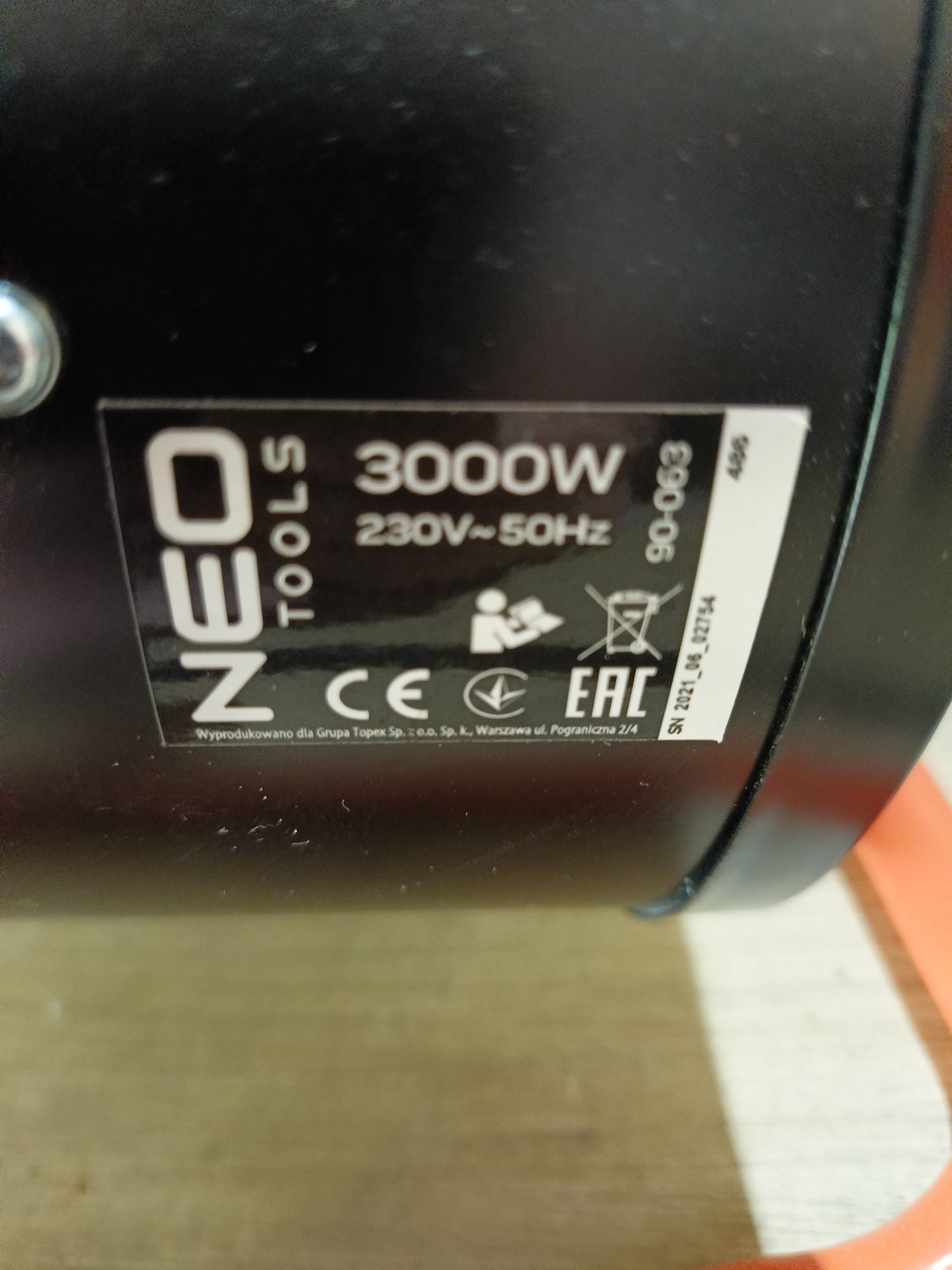 Nagrzewnica neo tools 3kv