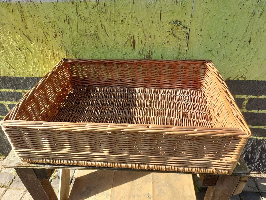 Kosz wiklinowy 60x40x15 cm
