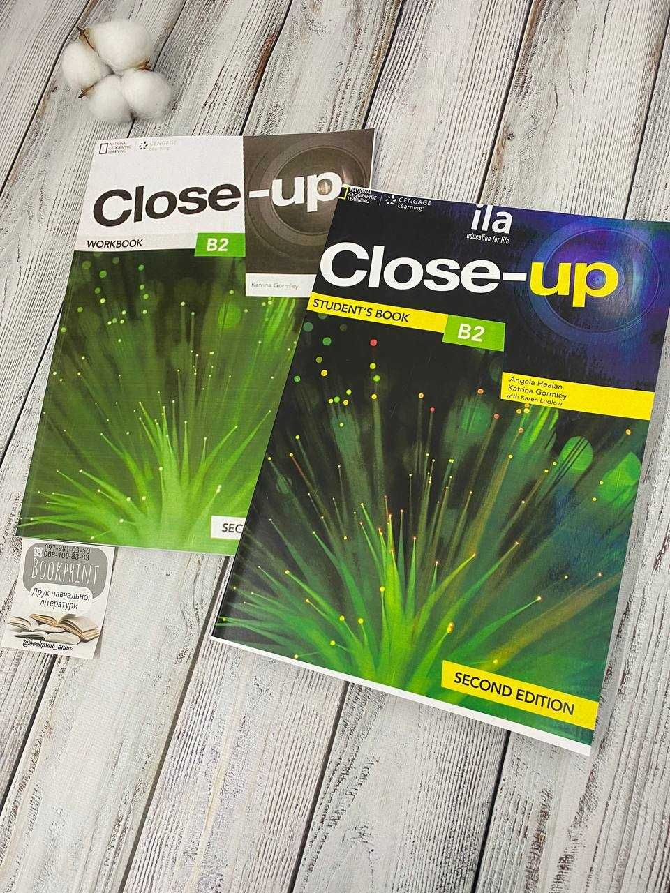 Close up B1+, В1, А1+ А2, B2,C1 книга+робочий зошит