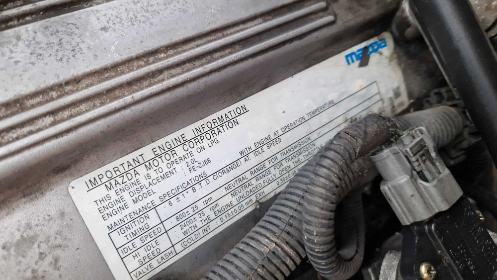 Wózek Widłowy Hyster H1.6FT części silnik Mazda  fe-zj66 most skrzynia