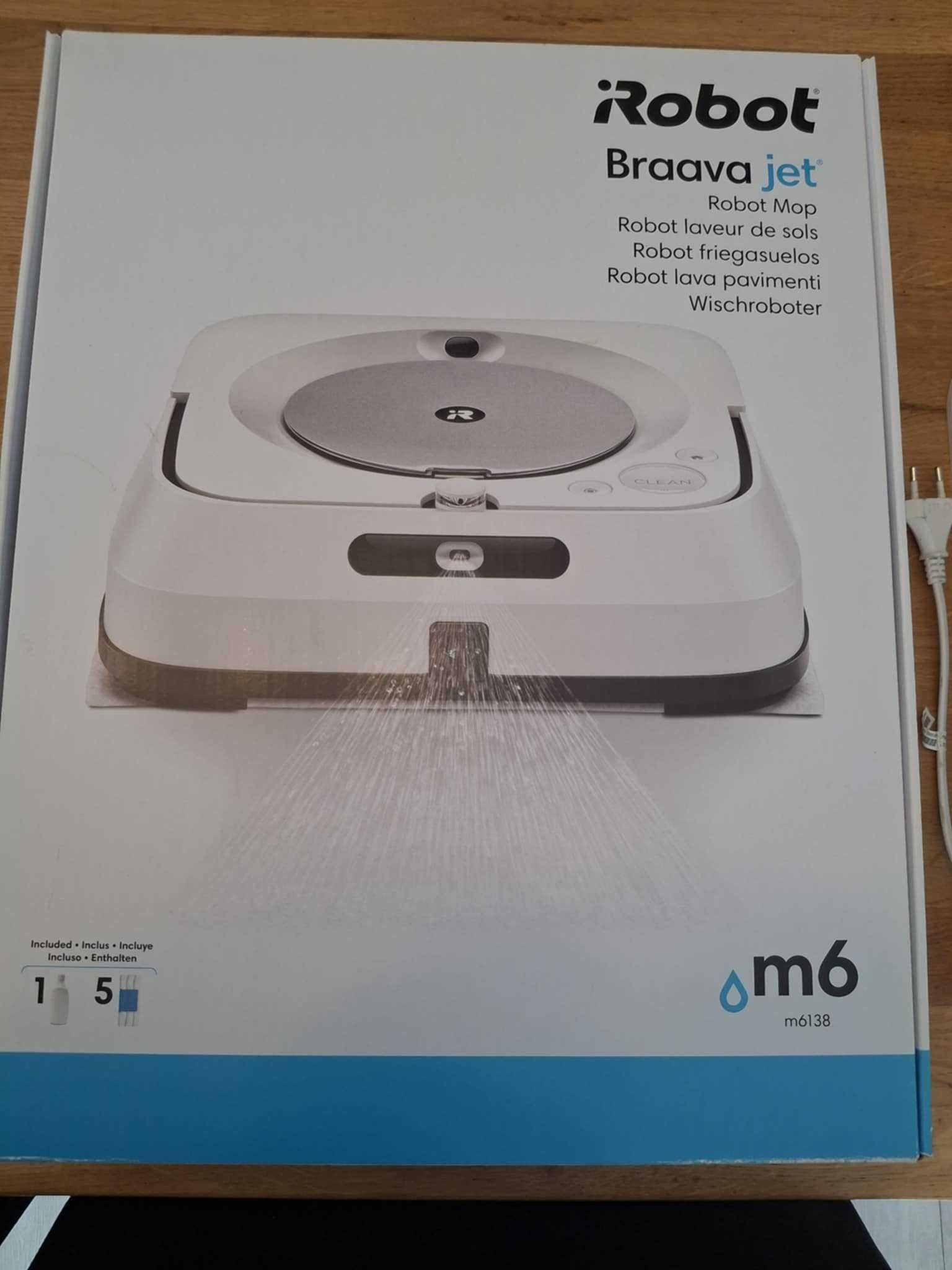 Robot mopujący IROBOT Braava Jet M6