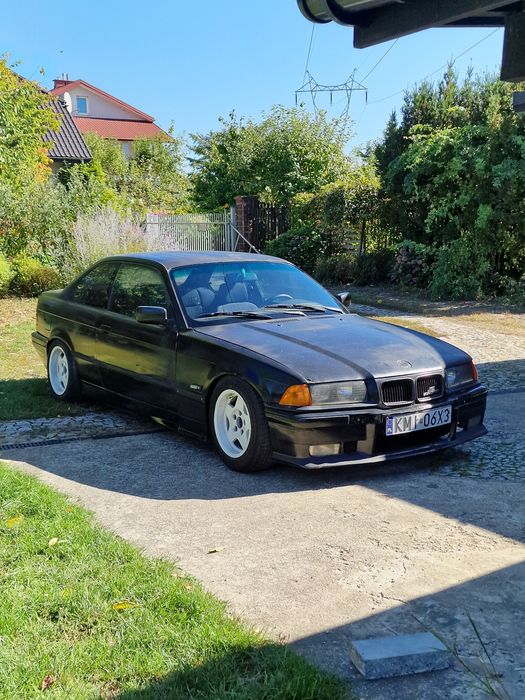 BMW e36 coupe WOJOWNIK projekt m52b25 170HP drift gruz