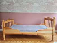 Łóżeczko (łóżko) dziecięce i materac 80 x 160 - w świetnym stanie
