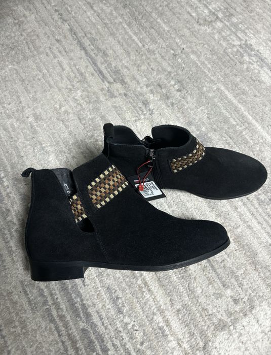 botki skórzane Wojas nowe z metką