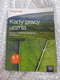 Karty pracy ucznia Biologia Chemia 2w1 Przyroda