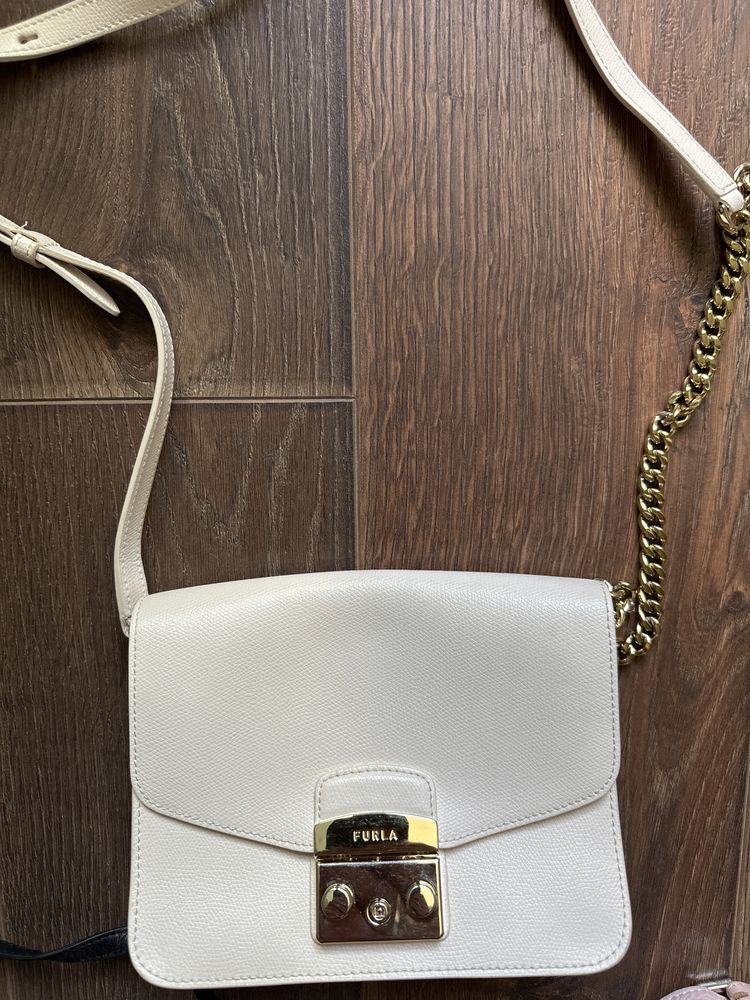 Сумка кожанная Furla Metropolis S Crossbody оригинал!