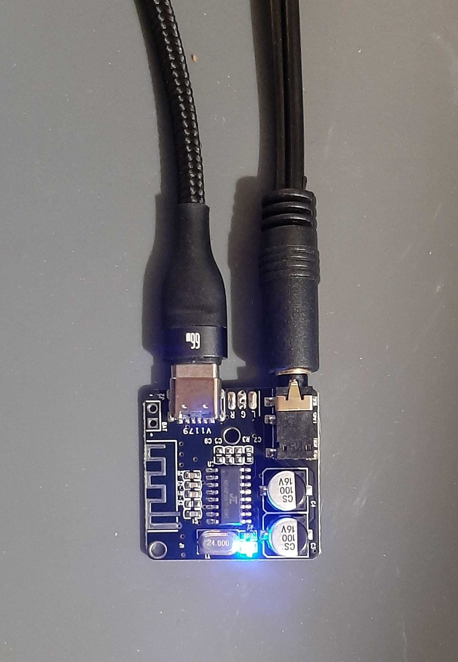 Odbiornik bluetooth 5.0 moduł VHM-314 XY-BT typ USB-C