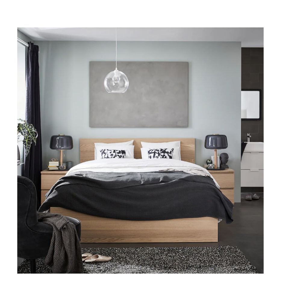 Cama de casal IKEA MALM